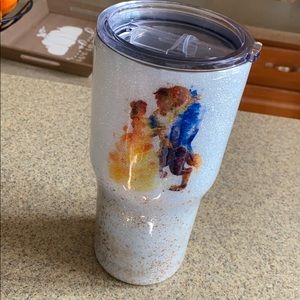 Beauty and the beast tumbler